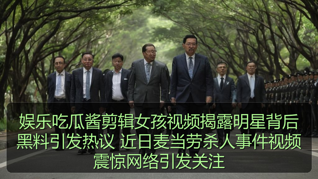 娱乐吃瓜酱剪辑女孩视频揭露明星背后黑料引发热议 近日麦当劳杀人事件视频震惊网络引发关注